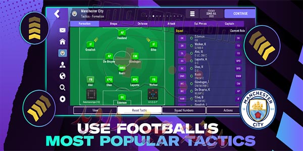 تحميل لعبة football manager 2023 mobile للاندرويد - Fm23 mod apk