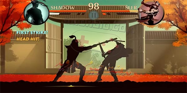 تحميل لعبة شادو فايت 2 مهكرة من ميديا فاير جميع الاسلحة مفتوحة - Shadow Fight 2 mod apk