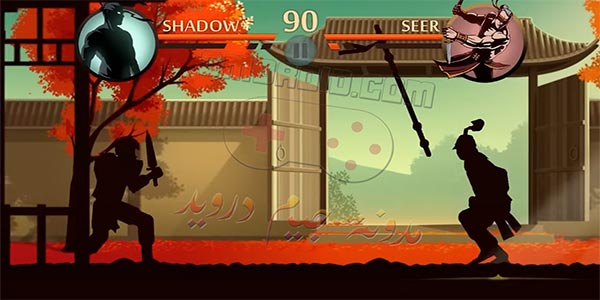 تحميل لعبة شادو فايت 2 مهكرة من ميديا فاير جميع الاسلحة مفتوحة - Shadow Fight 2 mod apk