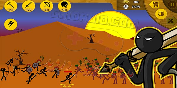 تحميل لعبه stick war legacy مهكرة apk 2023 للاندرويد والايفون من ميديا فاير احداث اصدار