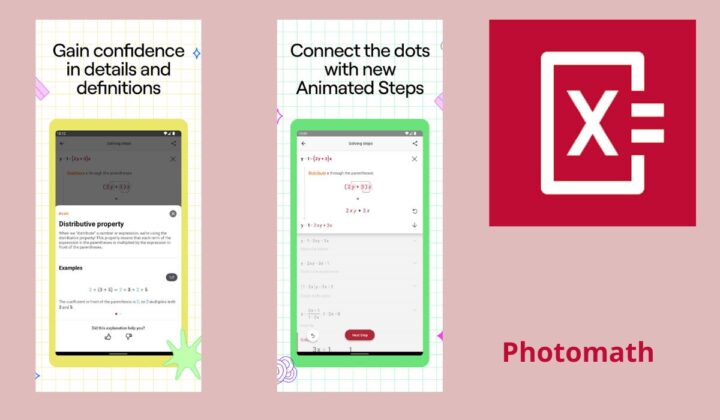 تحميل تطبيق لحل تمارين الرياضيات بالعربي عن طريق الكاميرا Photomath للاندرويد والايفون apk من ميديا فاير