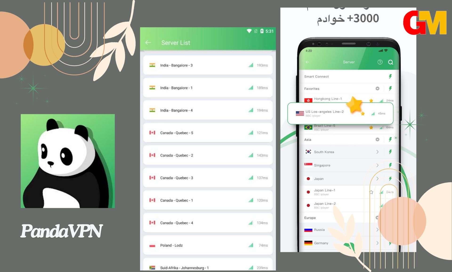 تحميل تطبيق Panda VPN مهكر اخر اصدار مجانا