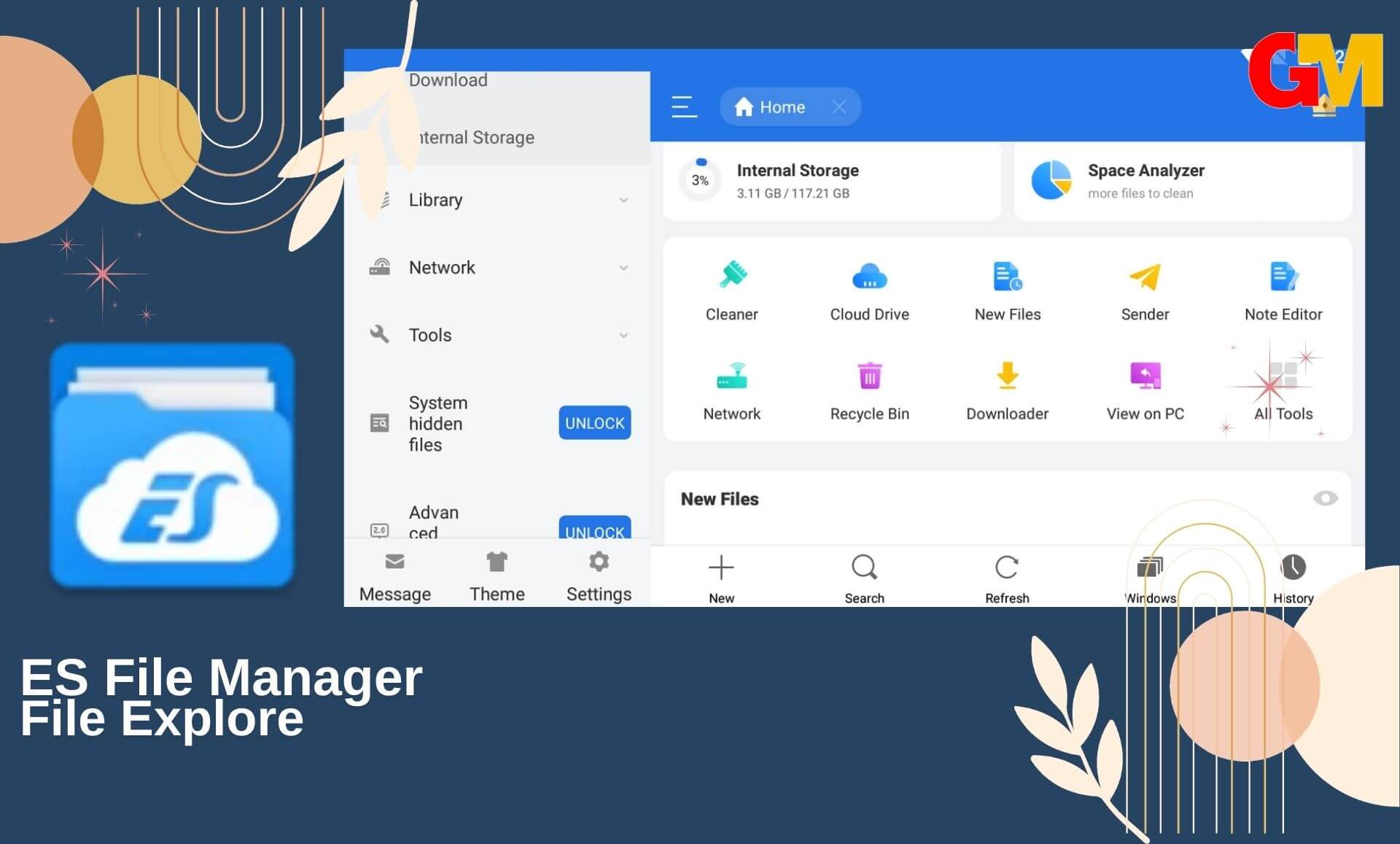 تحميل تطبيق es file explorer مهكر للاندرويد و الايفون اخر اصدار مجانا